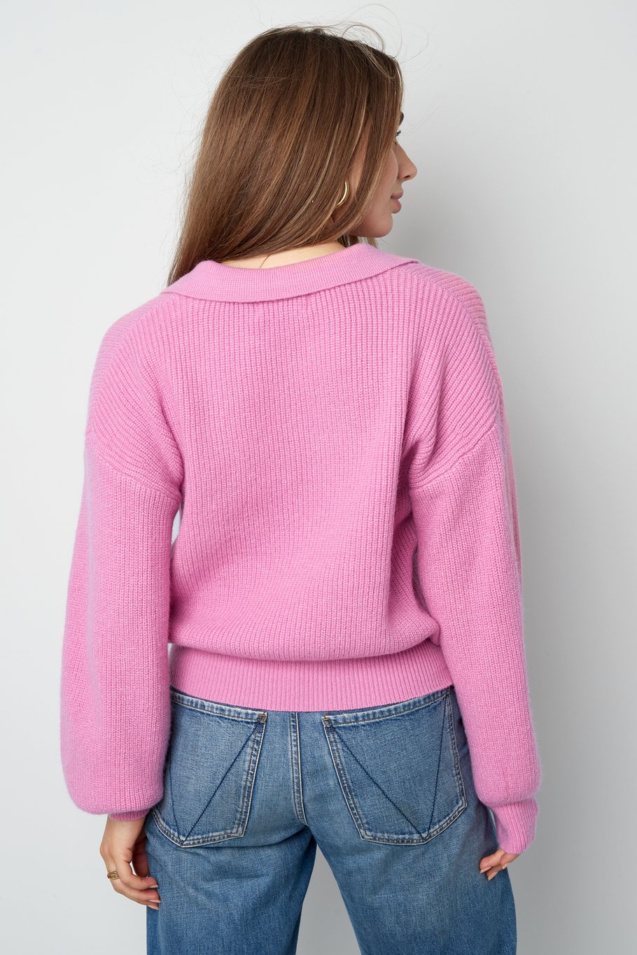 Pullover „Everyday Ease“ - Fuchsie Bild12